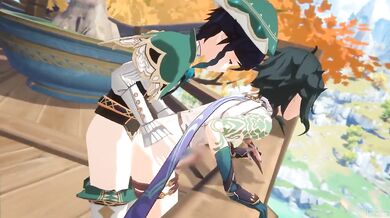 Aether's Anal Invasion of Venti and Xiao