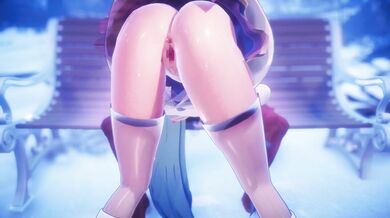 Snowy Aqua Boner