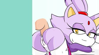 Beachside Bunnies' Anal Desires Fulfilled by HearlessSoul's Blaze the Cat