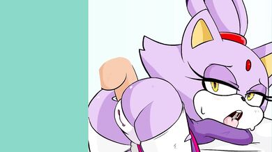 Beachside Bunnies' Anal Desires Fulfilled by HearlessSoul's Blaze the Cat