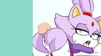 Beachside Bunnies' Anal Desires Fulfilled by HearlessSoul's Blaze the Cat