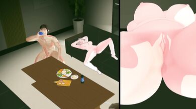 Pussy-Licking Perspective of Kiriya Rukoni's Blowjob Skills