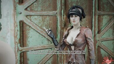 Piping Hot Lesbian Action with Elizabeth Fo4!