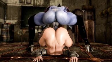 Hard Demon Pounding from Futa's Hole
