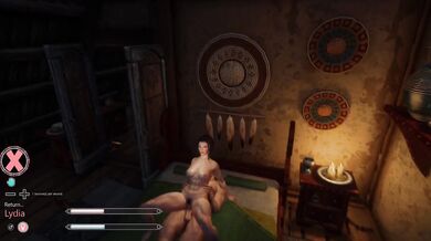 Licking Lydia's Toes in the Tavern