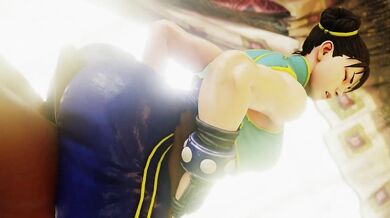 Chun-Li's Kishi Orgy