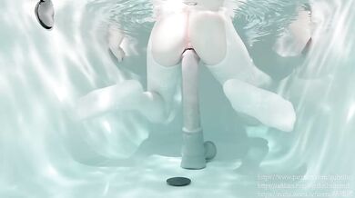 Barbara's Wild Ride: A Reverse Cowgirl Horse Dildo Adventure