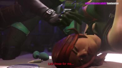 Black Widow's Never-Ending Domination Torture by the Sadistic tumtumisu