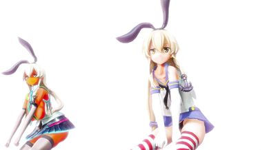 Super Kitty Fuck Fest [Hentai MMD] Featuring Shimakaze and Delor