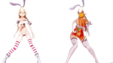 Super Kitty Fuck Fest [Hentai MMD] Featuring Shimakaze and Delor