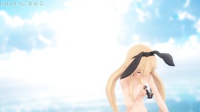 Busty Anime Girl Gets Her Pussy Pounded by a Tiny Camera in Hentai Sex Scene