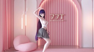[77TRendering] Apho's Wet and Wild Dance Party