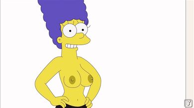 Marge Simpson's Busty Challenge Obsession Fulfilled