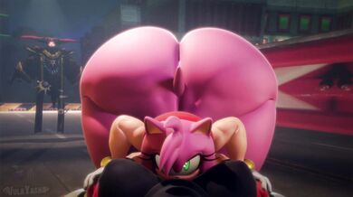 Amy Gets DP'd by Shadow's Big Cock
