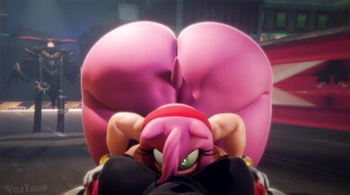 Amy Gets DP'd by Shadow's Big Cock