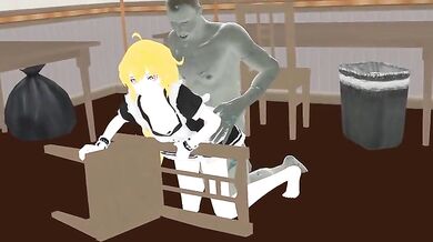 Ruby and Yang's Zombie Gangbang