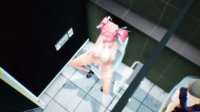 Public Toilet Peeping Tom Gets Off on Masturbating Men in the Locker Room