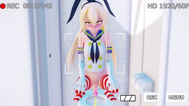 Futa girl's public pissing adventures