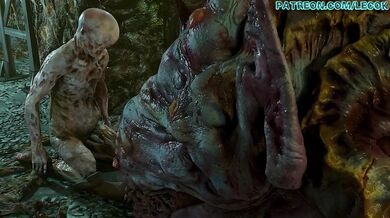 - Jill's Slutty Encounter with the Beastly Gamma Hunter and Undead Palehead