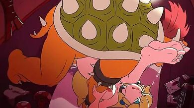 Naughty Mario Gets Some Nubiananana Action On The Side!