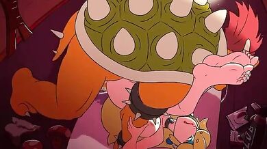 Naughty Mario Gets Some Nubiananana Action On The Side!