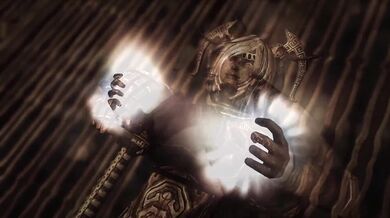 Izzyguy1234's Dunmer Mage Experimenting with Dwemer Machinery