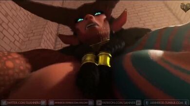 Keema and Ezria's Lustful Encounter - Janner3d