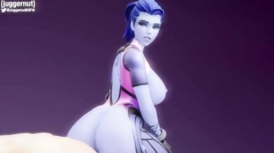 Widowmaker's Solo Digging Porn Adventure