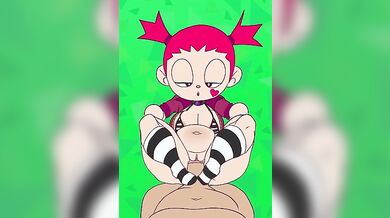 Censored Animation of Cheri and Hexanne's Debauchery