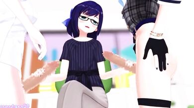 Double Suzutaro Handjobs [Virtual Tube Twisters]