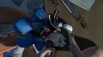 Headless Chun Li's Bloodlust [extreme fetish]