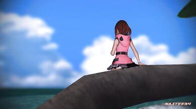 Kairi and Axel Get Fucked Up Together - Nastee34