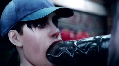 Jill vs. Tyrant Blowjob