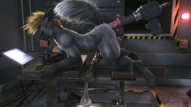 Fucking Machine Rides Lachlan's H0rse [H0rs3]