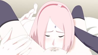 Sakura & Sarada [optimystic] -> The Cherry Blossom Beauties Bust a Nut