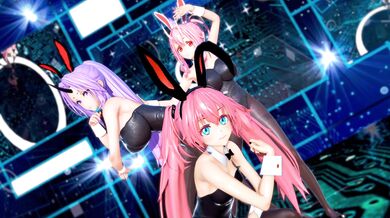 Sextuplet Seduction with Shion and Shuna's Milky Threesome in 4K Ultra HD Quality!