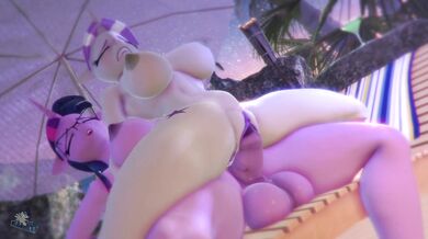 MILF Makes a Splash with Horny Son in Pool Time With Mommy - Hoovesart