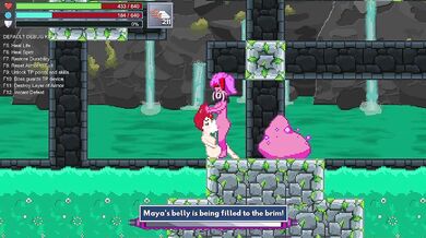 Mystic Knight Maya: Mega Blue Balls