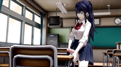 Futanari Schoolgirl's Public Exposure