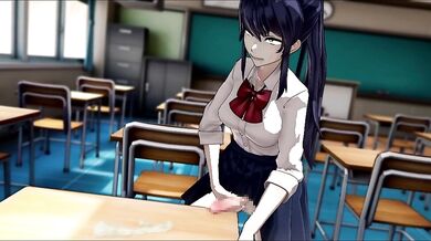 Futanari Schoolgirl's Public Exposure