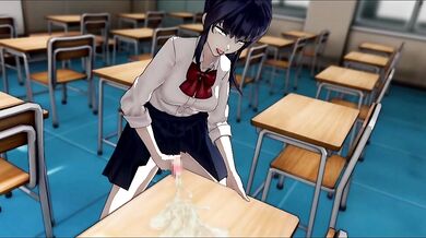 Futanari Schoolgirl's Public Exposure