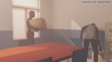 Linda's Dobermans Get Loose in Episode 7 of This Hentai Porn Video!