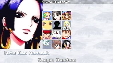 Hardcore Futanari Brawl: Boa Hancock vs Mystery Opponent!