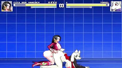 Hardcore Futanari Brawl: Boa Hancock vs Mystery Opponent!