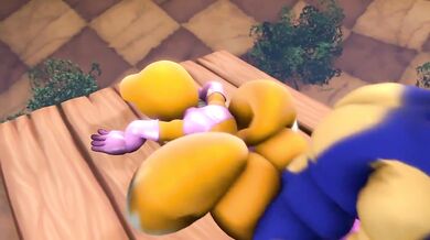 Sonic X Miles Prower's Throbbing Cock Orders an Anime Blowjob Session in the Forest of Hentai Fantasy