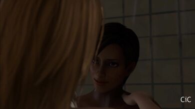 Gushing Cum Flood from Sexy Shower Scene in High Definition