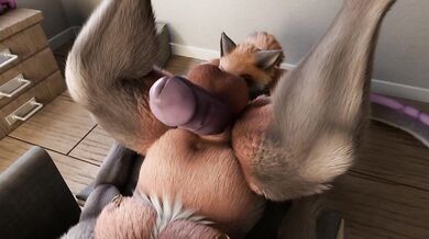 Big Boobs Skanky Slut Fucks Naughty Kitsune Foxy