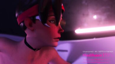 Tracer Shower Fun - A Hentai Porn Adventure