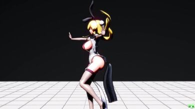 Horny Harbor Queen Shimakaze Pulls Out the Big Guns for a Wild Bash in 'Party Time Hurry Up' [MMD R18+]