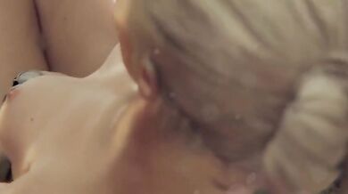 Bulging Senpai's Cumless Face as He Fucks Elena Missionary Style in Her Tight Ass
